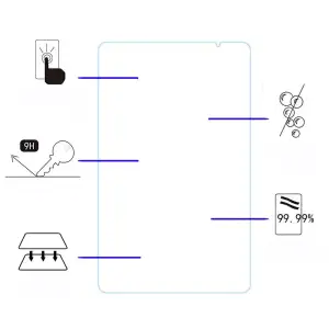 Захисне скло BeCover для Teclast Tab P25T/P26T 10.1