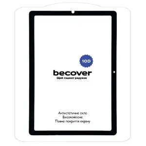 Захисне скло BeCover 10D для Samsung Galaxy Tab S6 Lite (2024) 10.4