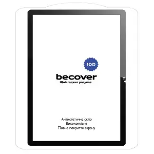 Захисне скло BeCover 10D для Lenovo Tab P11 (2nd Gen) (TB-350FU/TB-350XU) 11.5