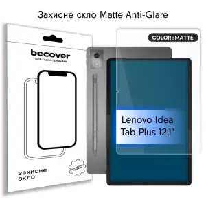 Захисне скло BeCover (Matte Anti-Glare) для Lenovo Idea Tab Plus 12.1" (714905)