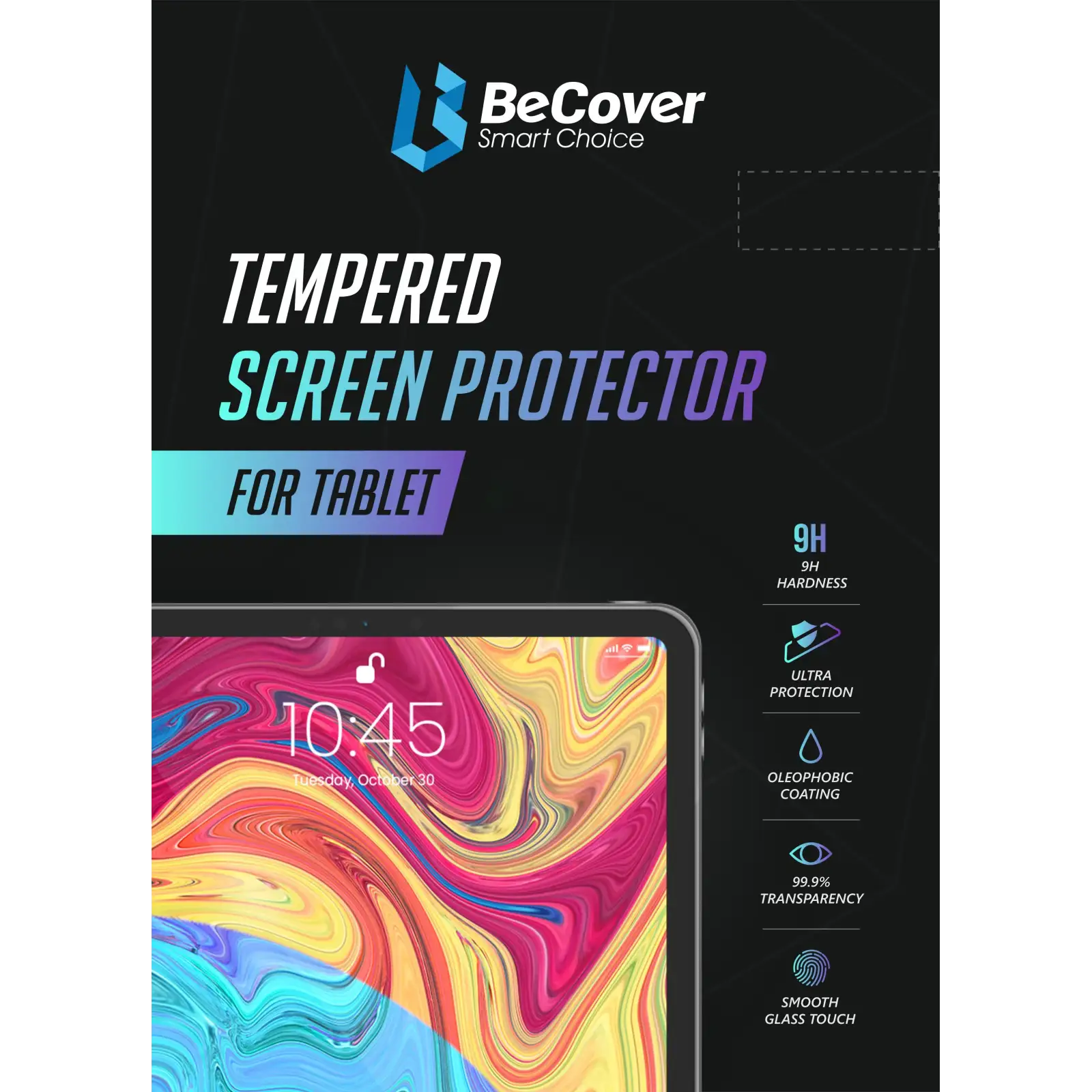 Захисне скло BeCover для Oscal Pad 13 10.1