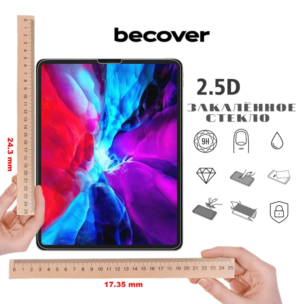 Защитное стекло BeCover для Apple iPad Pro 11 2021 Clear (706056)