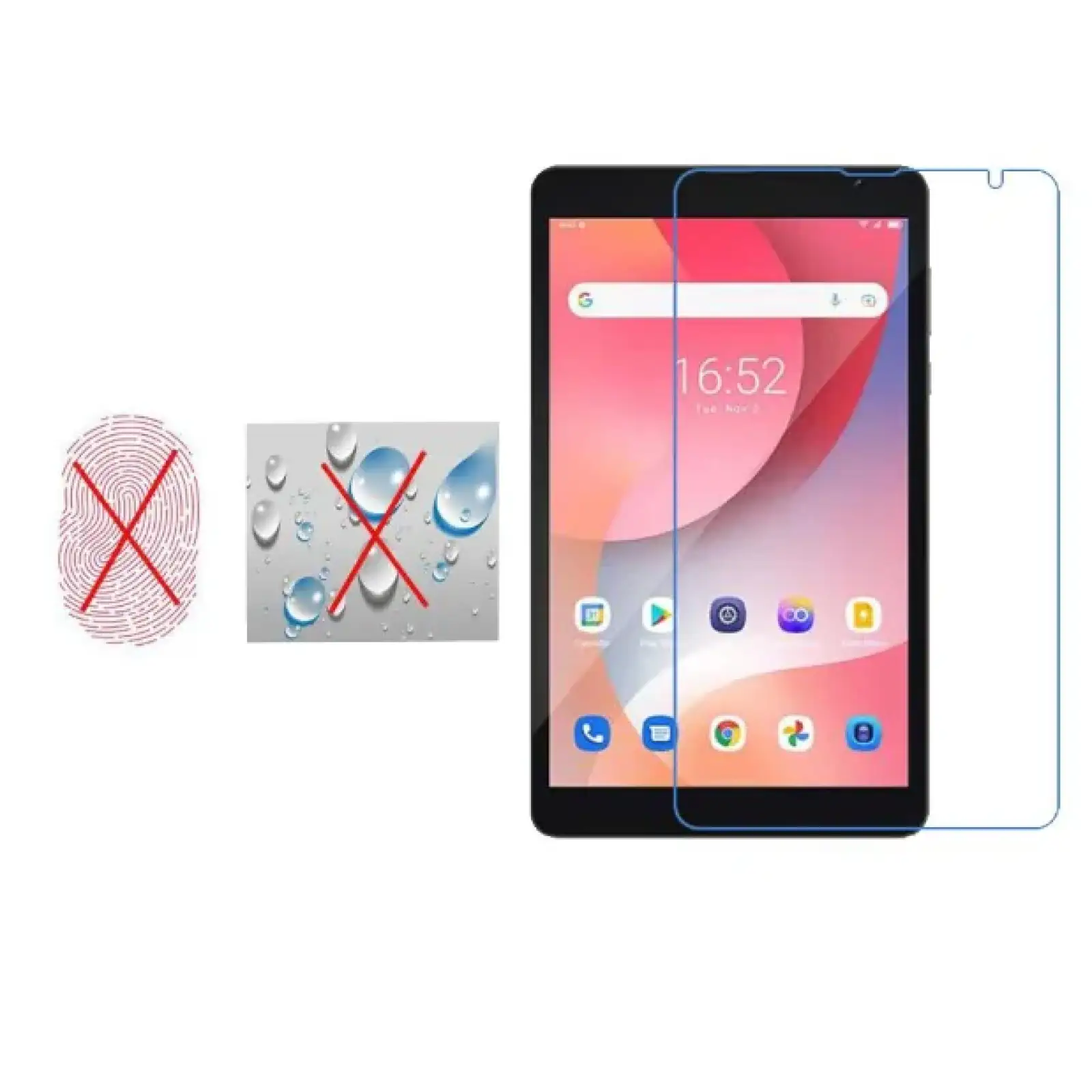 Защитное стекло BeCover для Blackview Tab 6 8