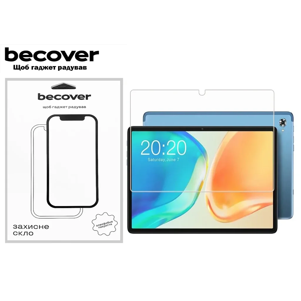 Захисне скло BeCover для Teclast Tab M40 Plus 10.1