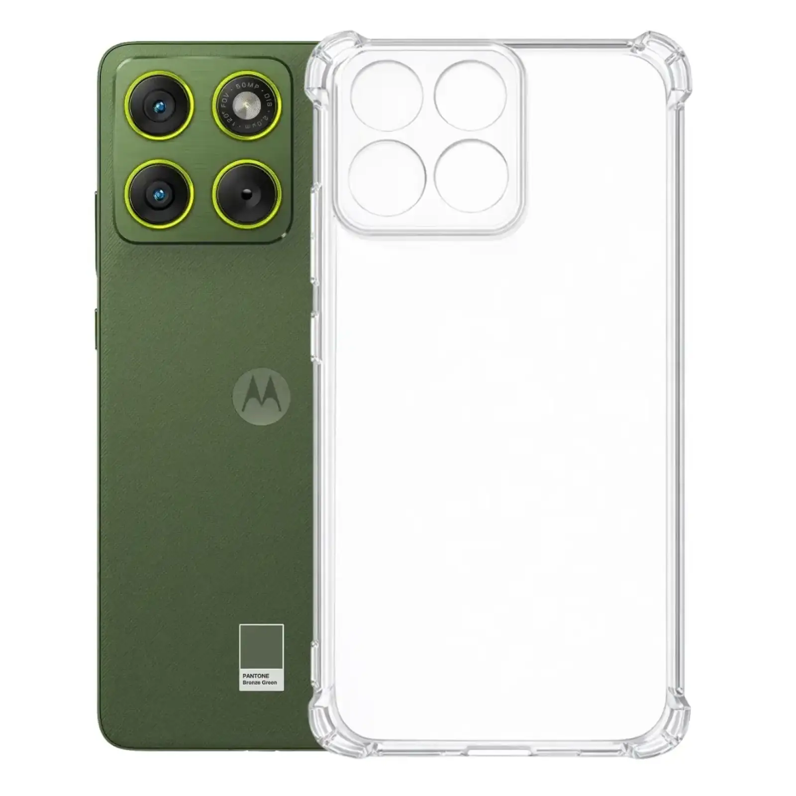 Чохол Anti-Shock BeCover для Motorola Edge 70 Clear (715069)
