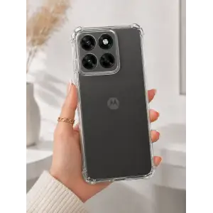 Чохол Anti-Shock BeCover для Motorola Moto G77 Clear (715700)
