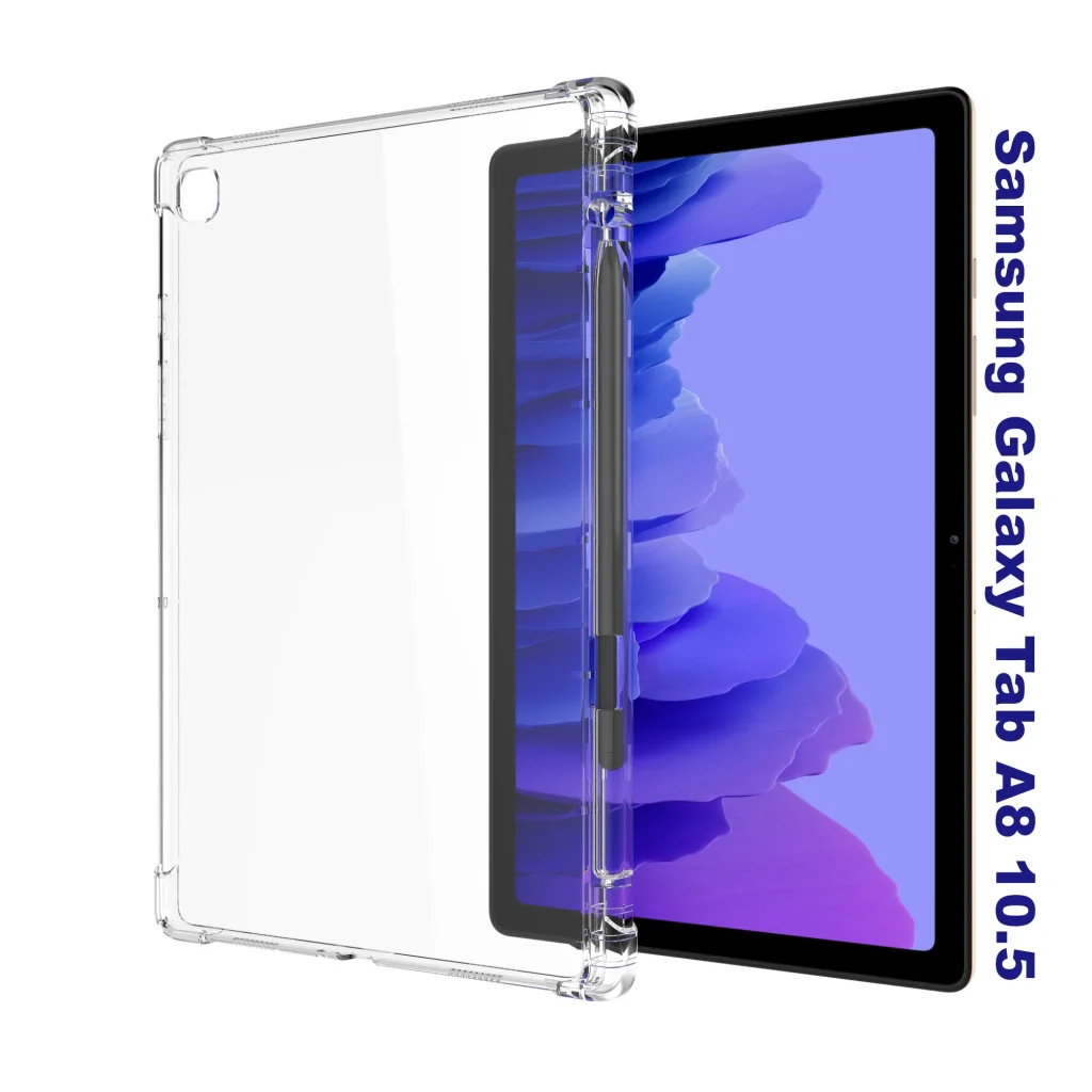 Панель Anti-Shock BeCover з кріпленням для стилуса для Samsung Galaxy Tab A8 10.5 Clear (707200)