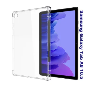 Панель Anti-Shock BeCover з кріпленням для стилуса для Samsung Galaxy Tab A8 10.5 Clear (707200)
