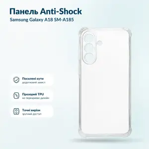 Чехол Anti-Shock BeCover для Samsung Galaxy A18 SM-A185 Clear (716336)