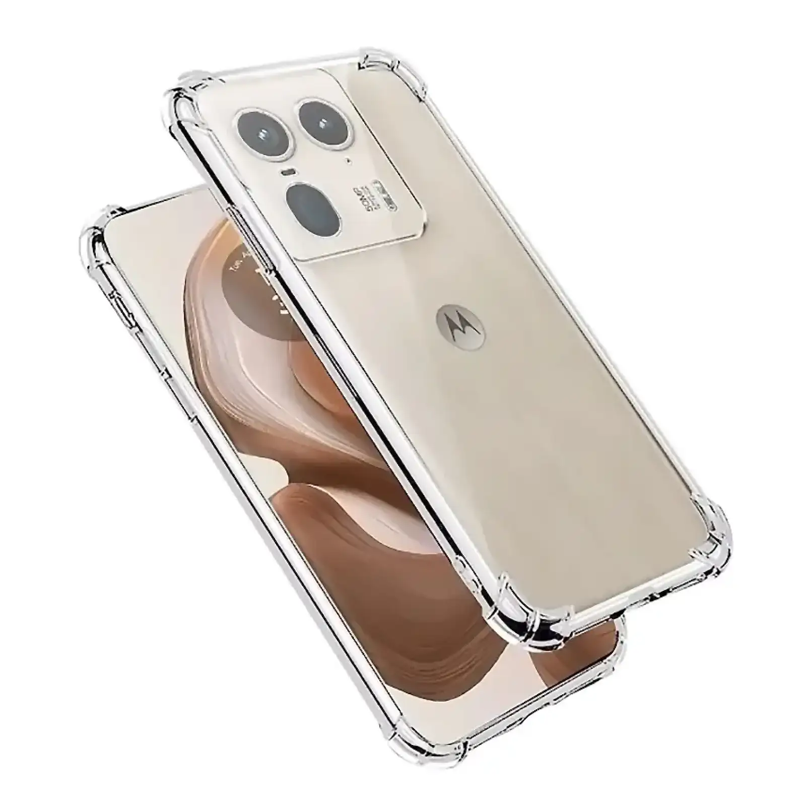 Чохол Anti-Shock BeCover для Motorola Edge 50 Ultra Clear (712308)