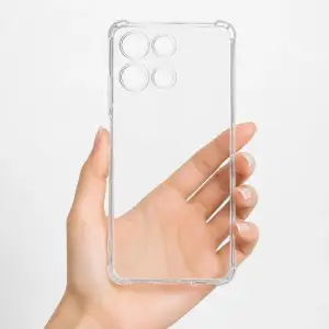 Чохол Anti-Shock BeCover для Motorola Moto G57 Clear (716086)