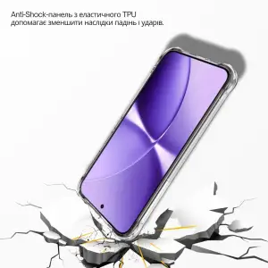 Чехол Anti-Shock BeCover для Poco X8 Pro Clear (716024)