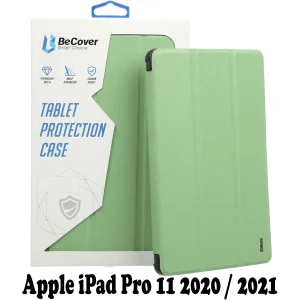 Колір: Зелений - Чохол-книжка BeCover з кріпленням Apple Pencil для Apple iPad Pro 11 2020 / 2021 Green (707528)