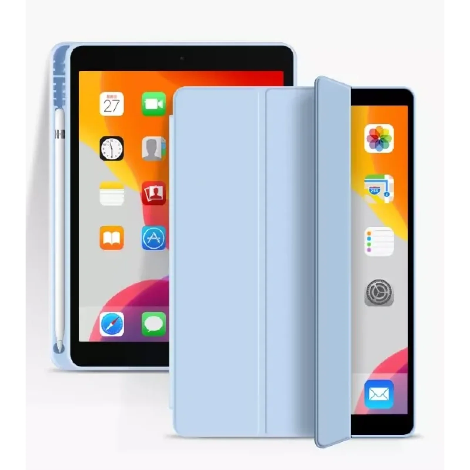Чохол-книжка BeCover з кріпленням Apple Pencil для Apple iPad Pro 11 2020 / 2021 Light Blue (707529)