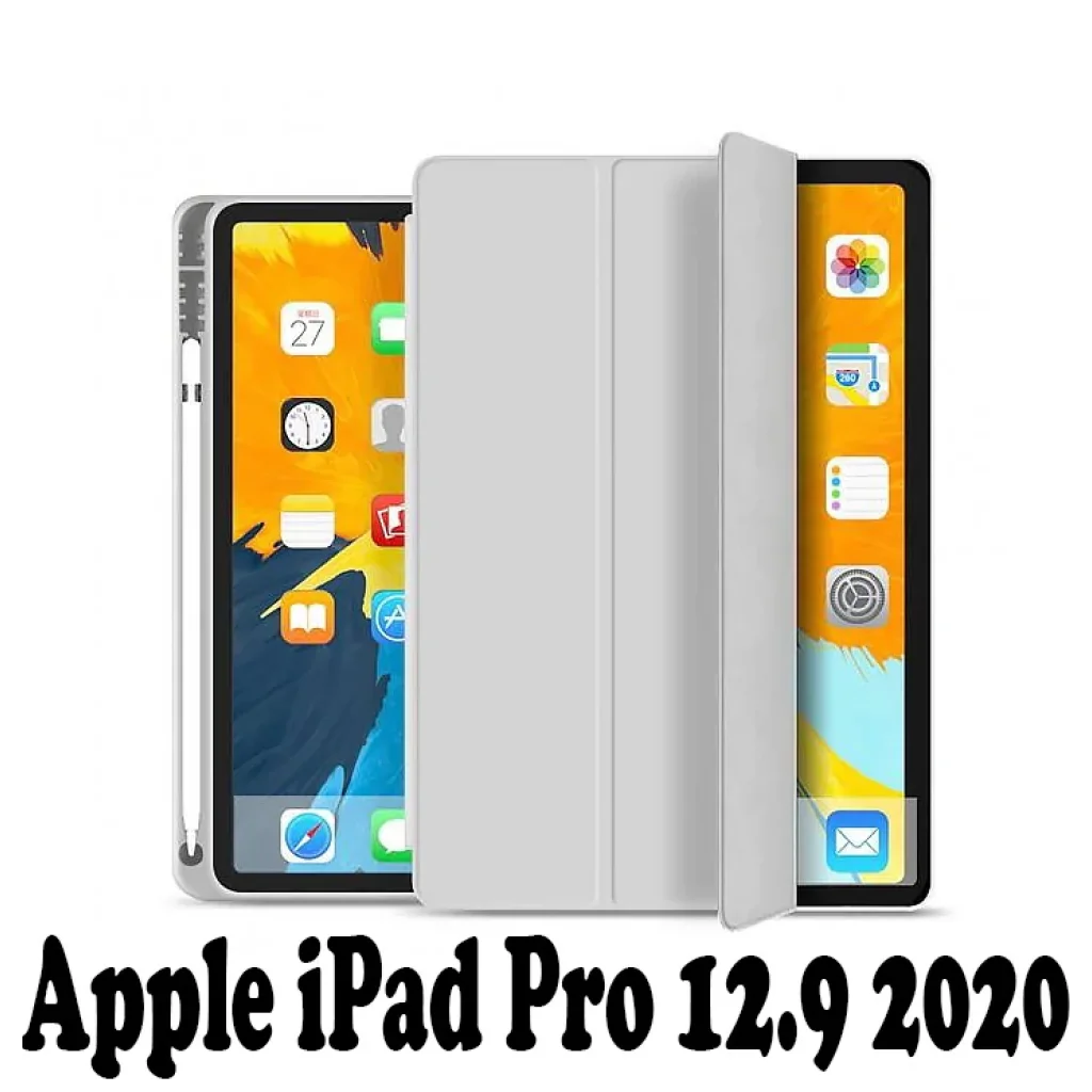 Чехол-книжка BeCover с креплением Apple Pencil для Apple iPad Pro 12.9 2020 Gray (707531)