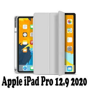 Колір: Сірий - Чохол-книжка BeCover з кріпленням Apple Pencil для Apple iPad Pro 12.9 2020 Gray (707531)