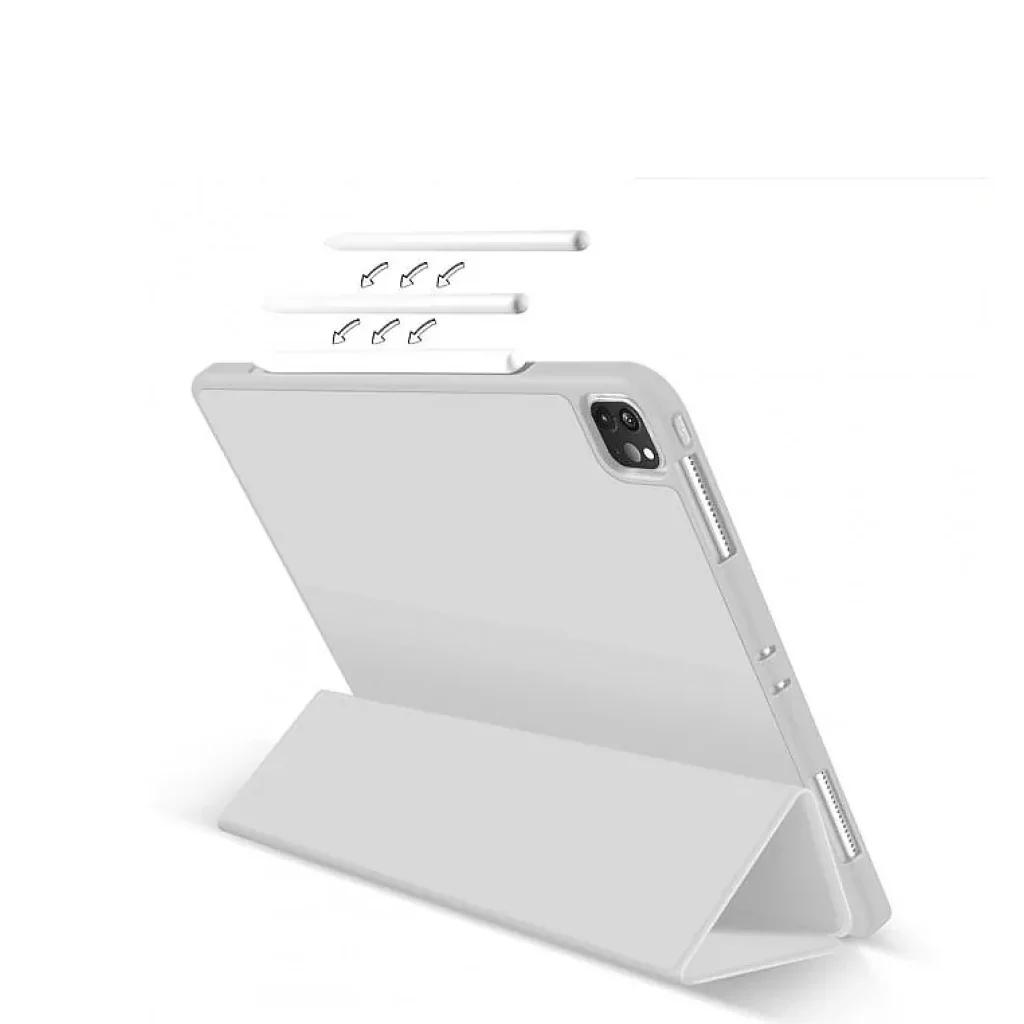 Чехол-книжка BeCover с креплением Apple Pencil для Apple iPad Pro 12.9 2020 Gray (707531)
