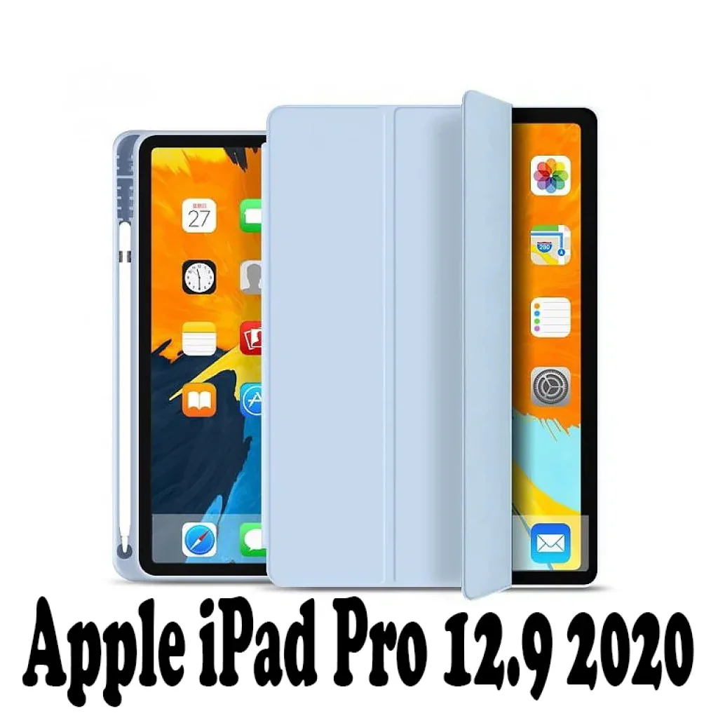Чехол-книжка BeCover с креплением Apple Pencil для Apple iPad Pro 12.9 2020 Light Blue (707533)