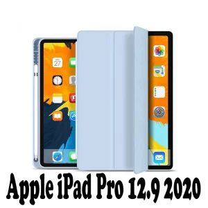 Колір: Блакитний - Чохол-книжка BeCover з кріпленням Apple Pencil для Apple iPad Pro 12.9 2020 Light Blue (707533)