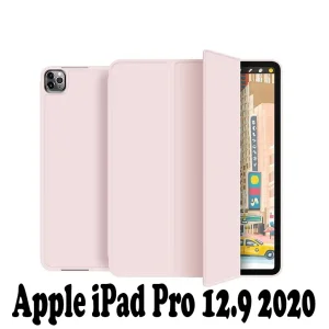 Колір: Рожевий - Чохол-книжка BeCover з кріпленням Apple Pencil для Apple iPad Pro 12.9 2020 Pink (707532)