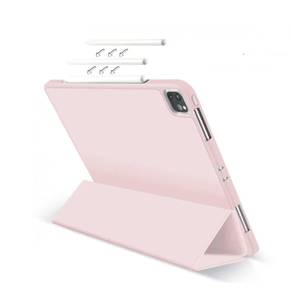 Чехол-книжка BeCover с креплением Apple Pencil для Apple iPad Pro 12.9 2020 Pink (707532)