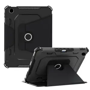 Протиударний чохол-підставка Armor Leather 360° Becover для Apple iPad 10.2 2019/2020/2021 Black (708889)