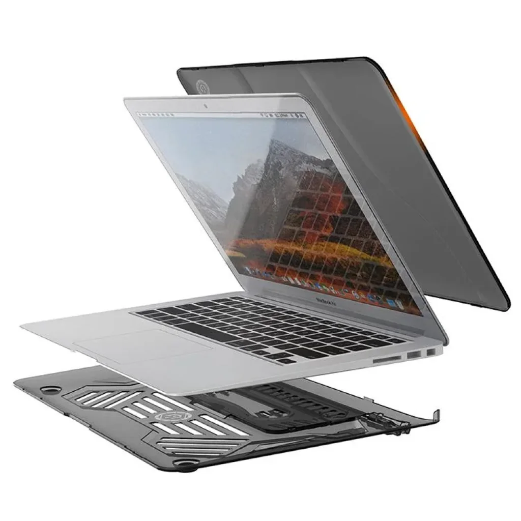 Протиударний чохол PremiumPlastic Becover з підставкою для Macbook Air M1 ( A1932/A2337 ) 13.3