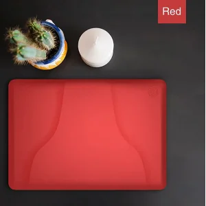 Противоударный чехол PremiumPlastic Becover с подставкой для Macbook Air M1 ( A1932/A2337 ) 13.3" Red (708883)