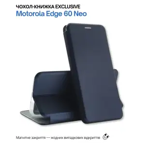 Чохол BeCover Exclusive для Motorola Edge 60 Neo Deep Blue (715016)