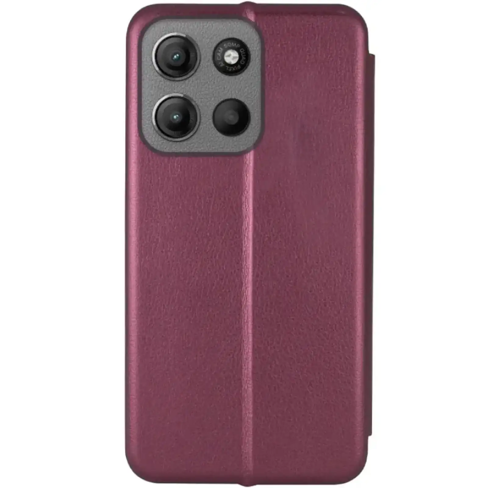 Чохол BeCover Exclusive для Motorola Moto G17, Motorola Moto G17 Power Red Wine (715930)