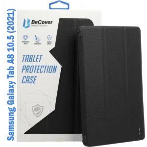 Цвет: Черный - Чехол-книжка BeCover Flexible TPU Mate для Samsung Galaxy Tab A8 10.5 (2021) SM-X200 / SM-X205 Black (708377)
