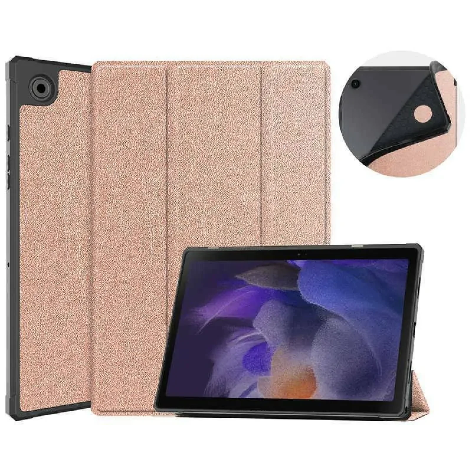 Чохол-книжка BeCover Flexible TPU Mate для Samsung Galaxy Tab A8 10.5 (2021) SM-X200 / SM-X205 Rose Gold (708381)