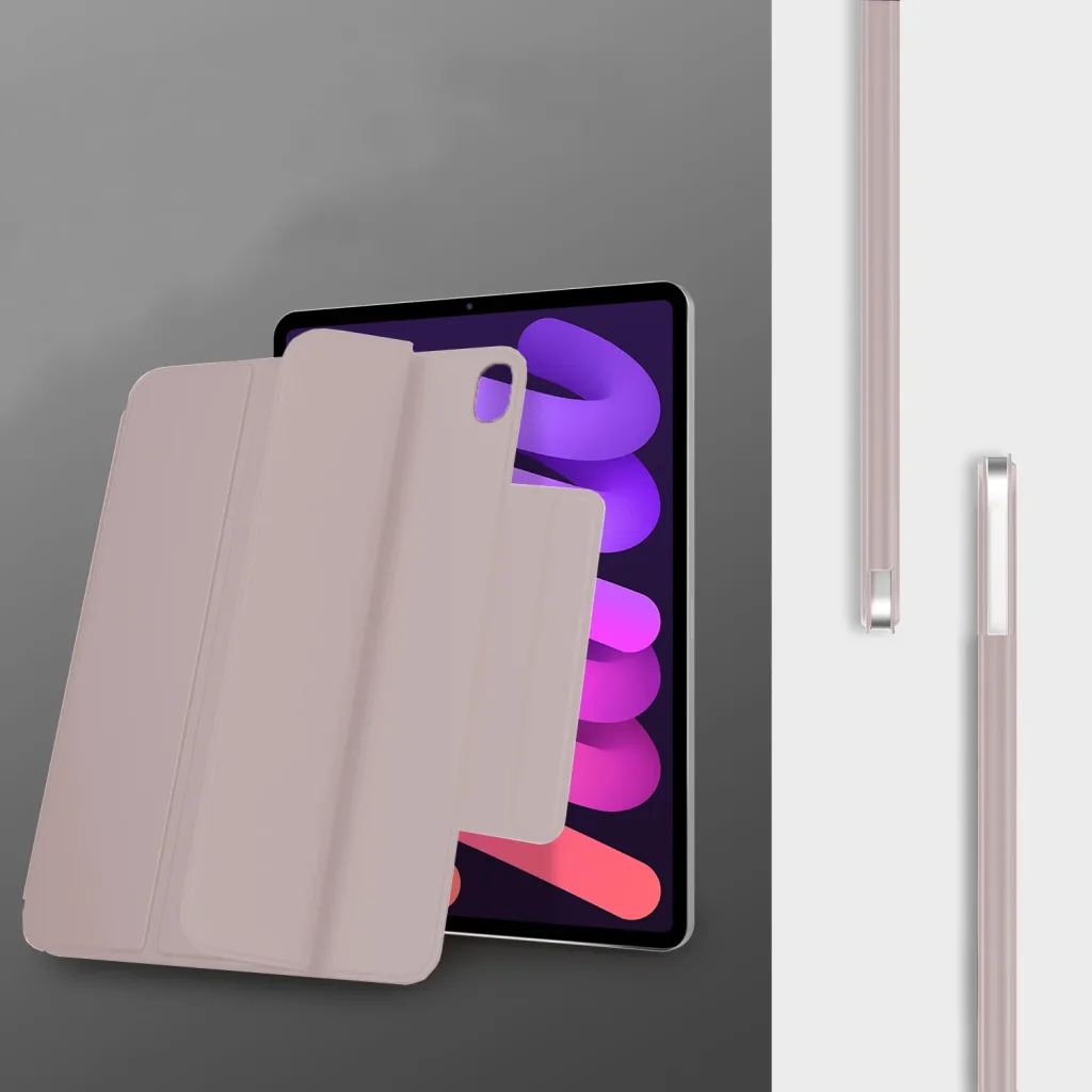 Чохол-книжка Magnetic Buckle BeCover для Apple iPad mini 6 2021 Pink (706829)