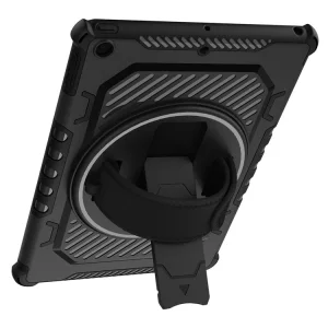 Броньований протиударний чохол-підставка Mecha Becover для Apple iPad 10.2 2019/2020/2021 Black (709933)