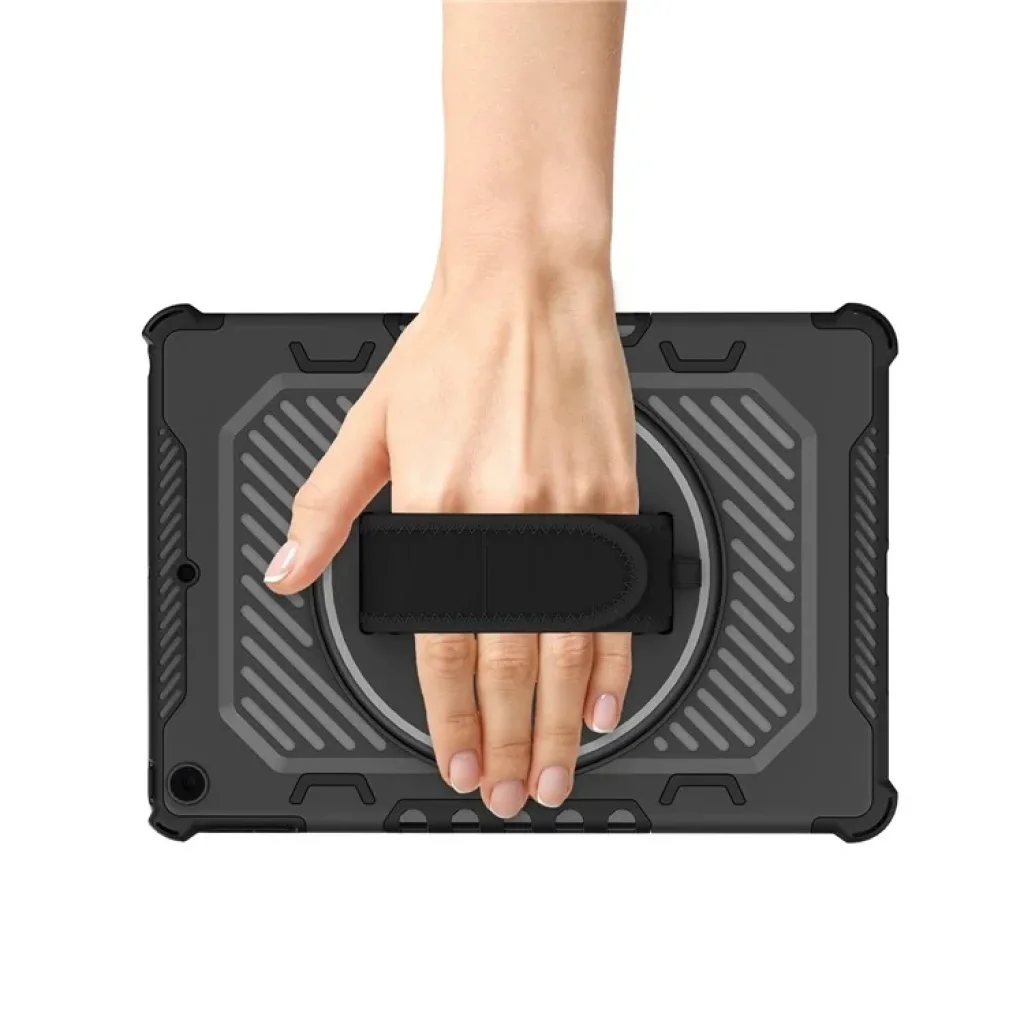 Броньований протиударний чохол-підставка Mecha Becover для Apple iPad 10.2 2019/2020/2021 Black (709933)