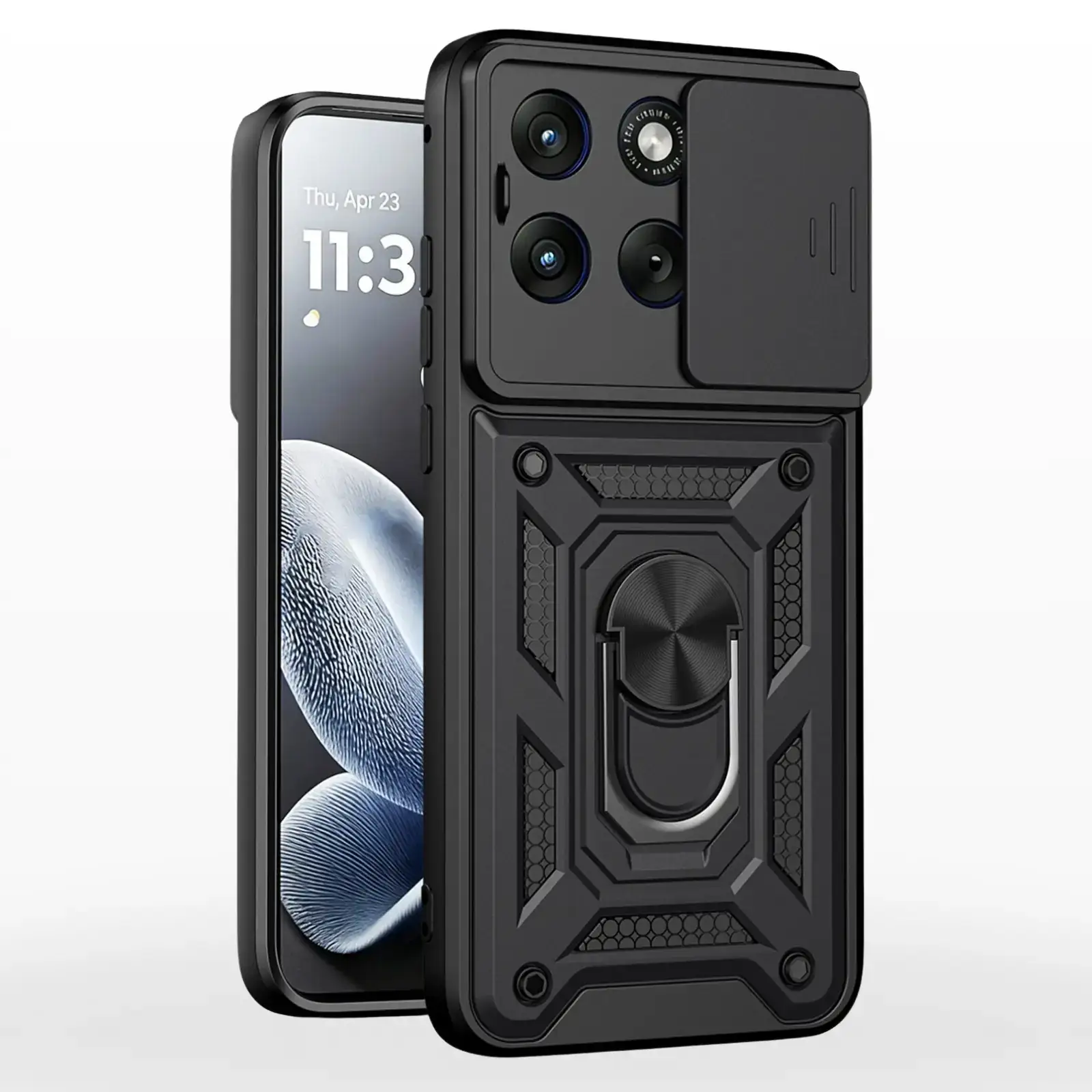 Чохол Military BeCover для Motorola Edge 70 Fusion Black (716254)