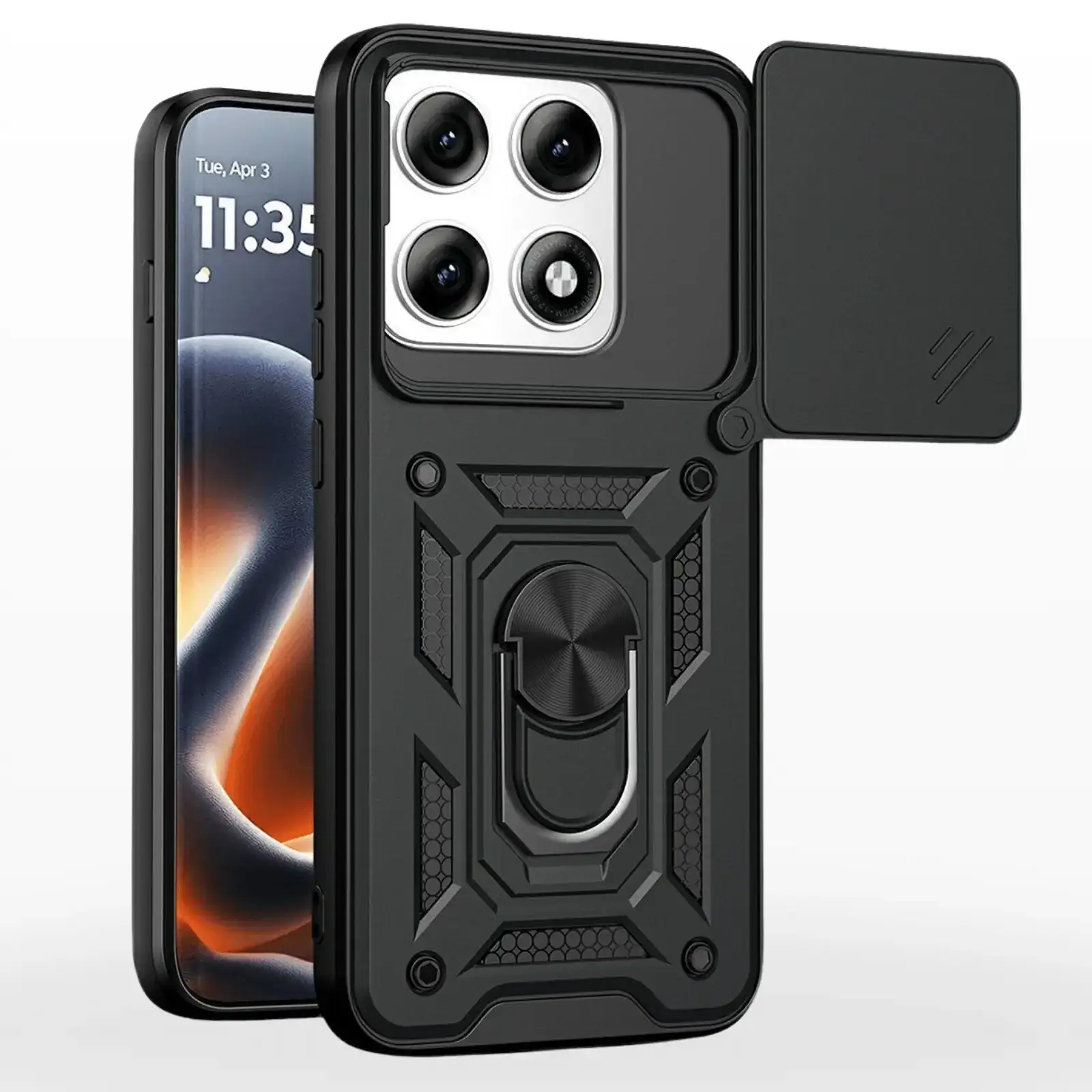 Чехол Military BeCover для Motorola Edge 70 Pro Black (716257)