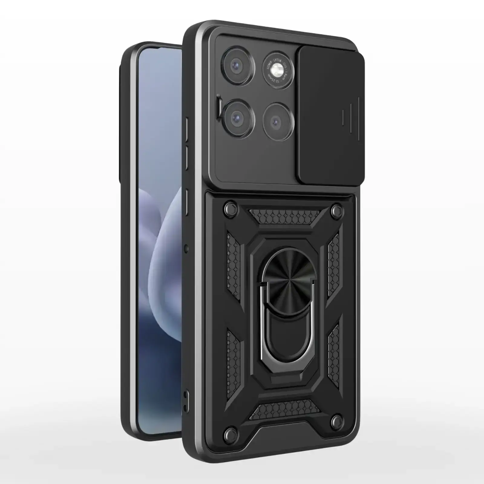 Чохол Military BeCover для Motorola Moto G77 Black (716252)