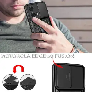 Чехол Military BeCover для Motorola Edge 50 Fusion Black (712162)