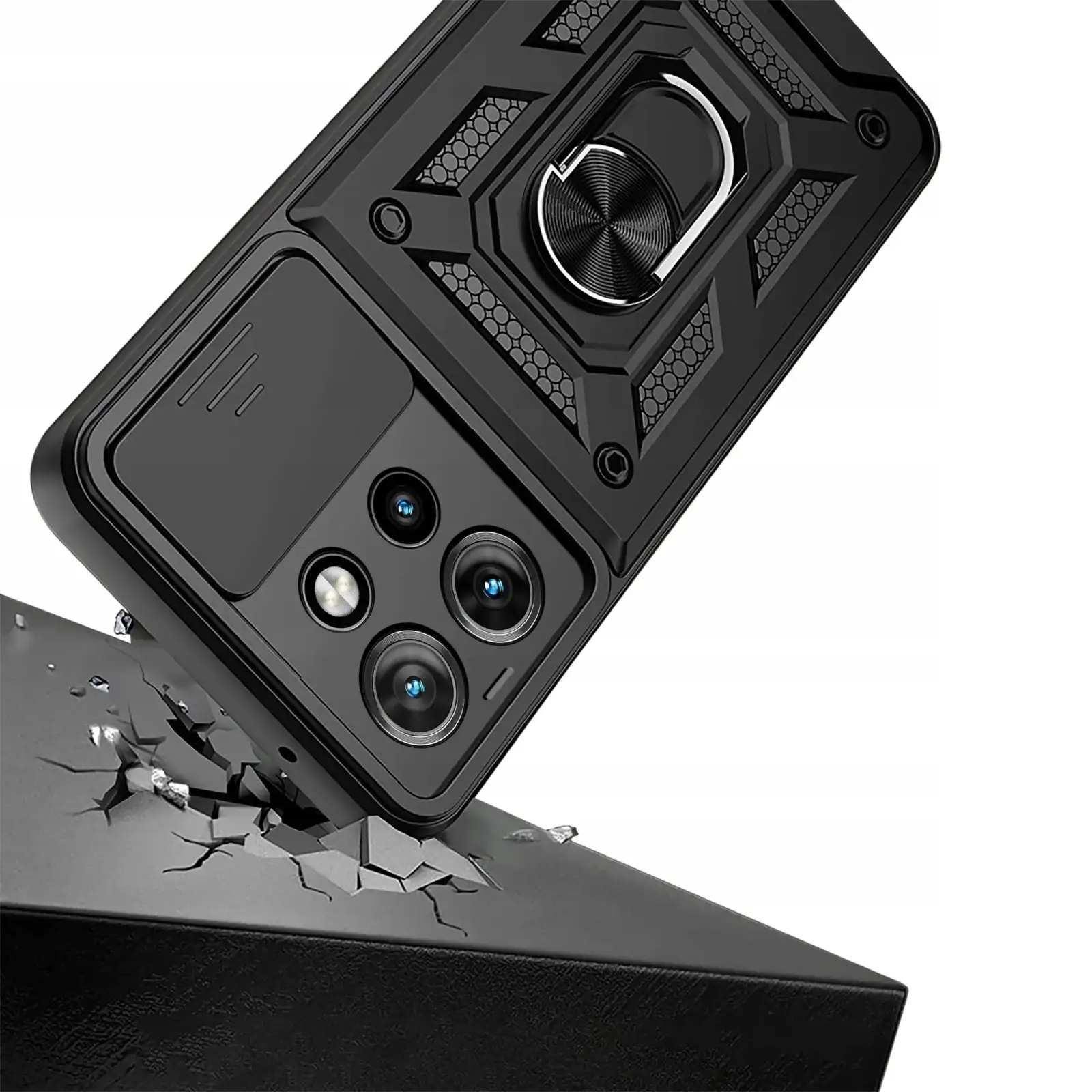 Чохол Military BeCover для Motorola Edge 50 Neo Black (713051)