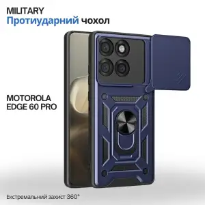 Чохол Military BeCover для Motorola Edge 60 Pro Blue (715528)