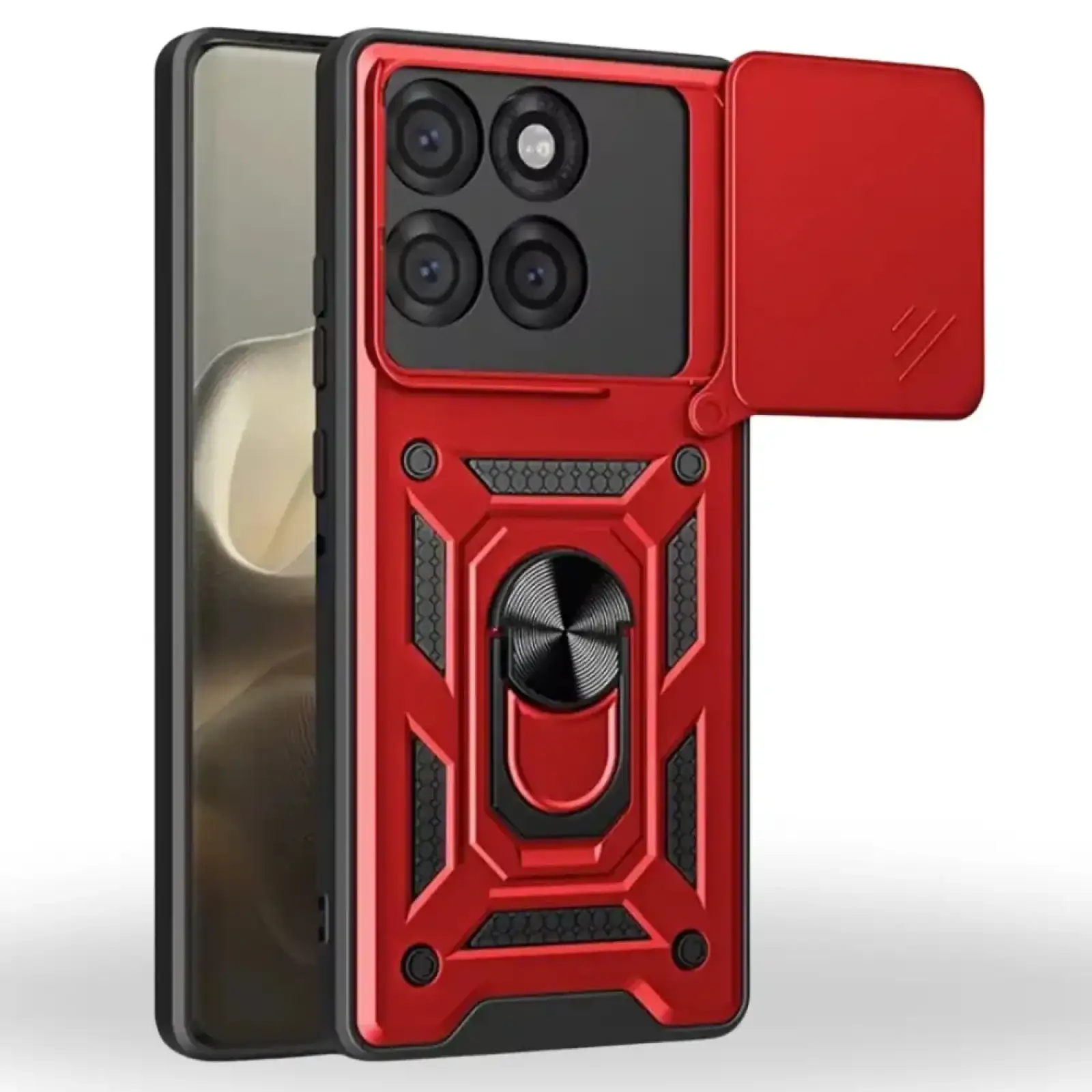 Чохол Military BeCover для Motorola Edge 70 Red (715532)