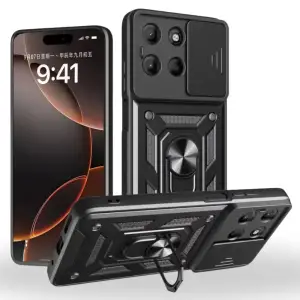 Чехол Military BeCover для Motorola Moto G57 Power Black (715514)
