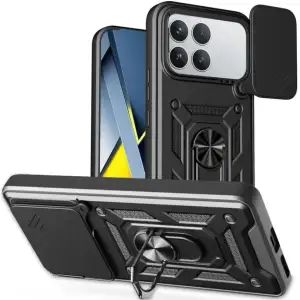 Чехол Military BeCover для Poco F8 Pro Black (715402)