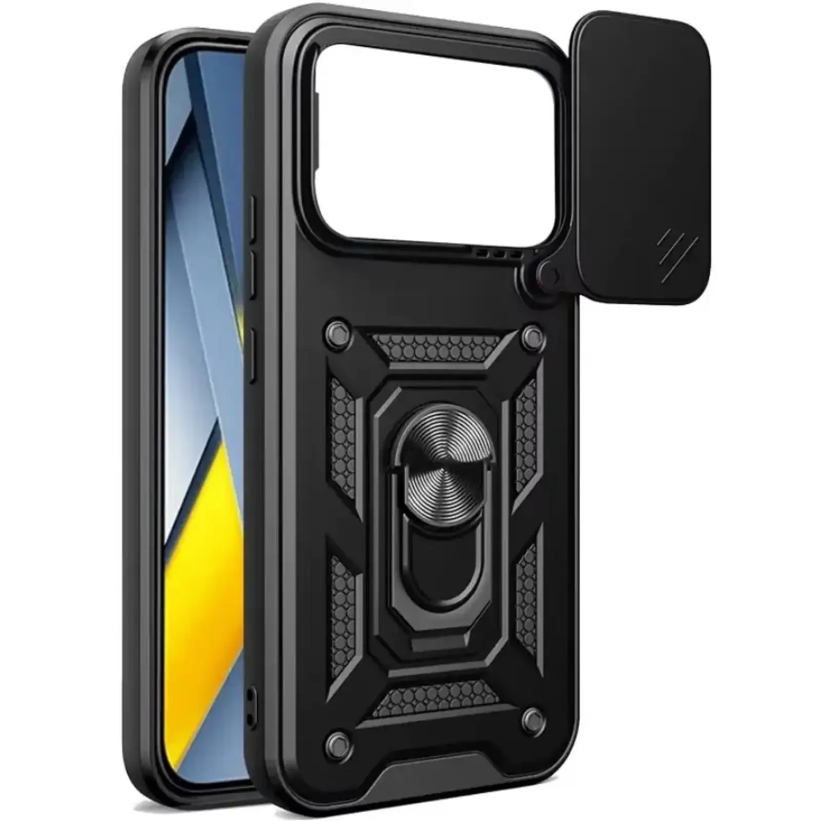 Чехол Military BeCover для Poco F8 Pro Black (715402)