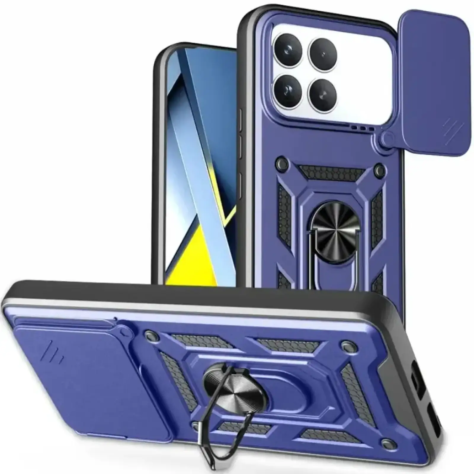 Чохол Military BeCover для Poco F8 Pro Blue (715403)