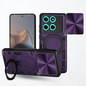 Чехол BeCover Full Guard Slide Magnetic для Motorola Edge 60 Fusion Purple (716386)