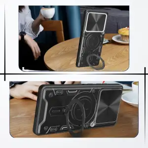 Чехол BeCover Full Guard Slide Magnetic для Motorola Edge 60 Pro Black (716387)
