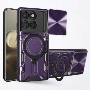 Чехол BeCover Full Guard Slide Magnetic для Motorola Edge 60 Pro Purple (716388)