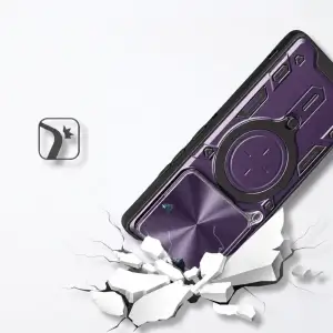 Чехол BeCover Full Guard Slide Magnetic для Motorola Edge 60 Pro Purple (716388)